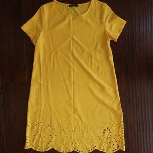 Bright Yellow Short Dress